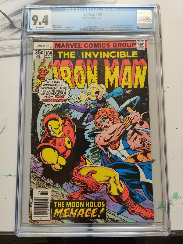 Iron Man Comic Book CGC Graded